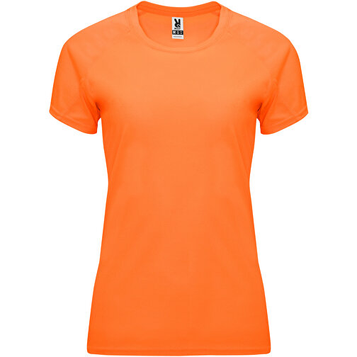 Bahrain Sport T-Shirt Für Damen , fluor orange, Interlock Strick 100% Polyester, 135 g/m2, L, , Bild 1