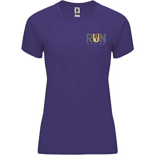 Bahrain Sport T-Shirt Für Damen , mauve, Interlock Strick 100% Polyester, 135 g/m2, XL, , Bild 2