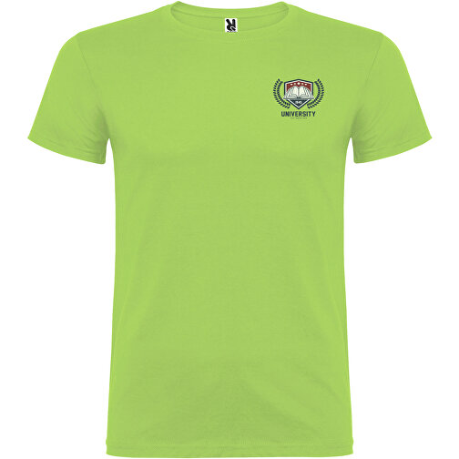 Beagle T-Shirt Für Herren , oasis green, Single jersey Strick 100% Baumwolle, 155 g/m2, XS, , Bild 2