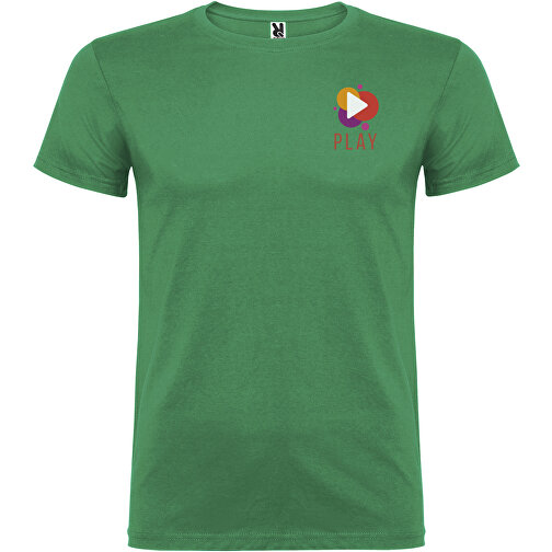 Beagle T-Shirt Für Herren , kelly green, Single jersey Strick 100% Baumwolle, 155 g/m2, 3XL, , Bild 2