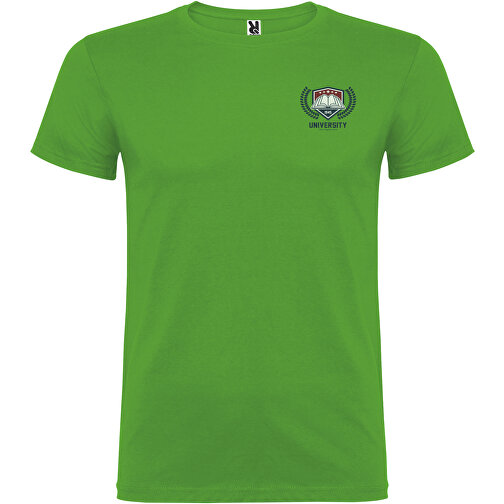Beagle T-Shirt Für Herren , grass green, Single jersey Strick 100% Baumwolle, 155 g/m2, 3XL, , Bild 2
