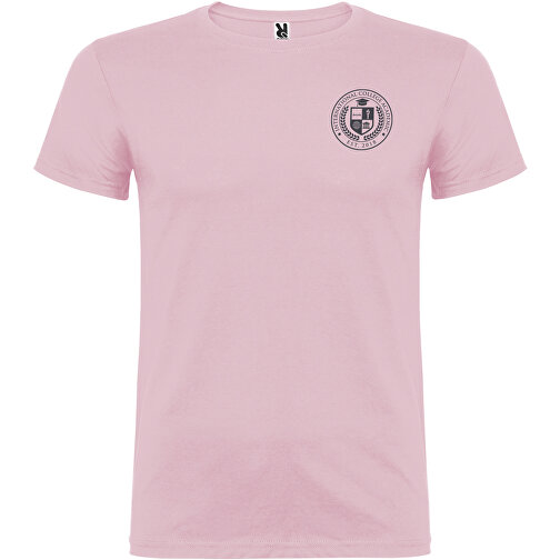 Beagle T-Shirt Für Herren , hellrosa, Single jersey Strick 100% Baumwolle, 155 g/m2, 2XL, , Bild 2