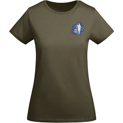 Breda T-Shirt Für Damen , militar green, Single jersey Strick 100% Bio Baumwolle, 175 g/m2, XL, , Bild 2
