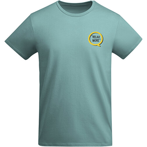 Breda T-Shirt Für Herren , dusty blue, Single jersey Strick 100% Bio Baumwolle, 175 g/m2, XL, , Bild 2