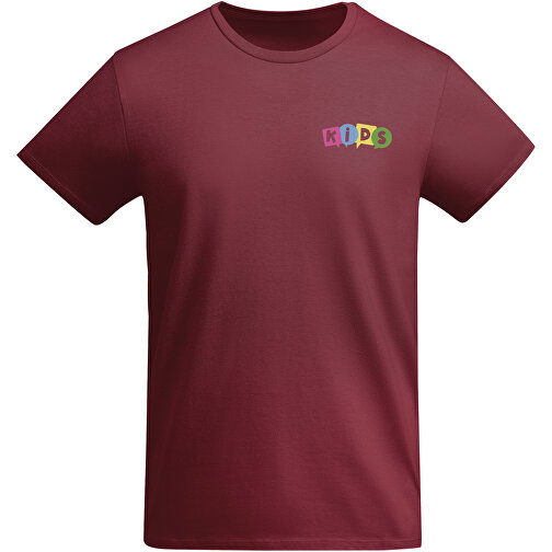 Breda T-Shirt Für Kinder , garnet, Single jersey Strick 100% Bio Baumwolle, 175 g/m2, 5/6, , Bild 2