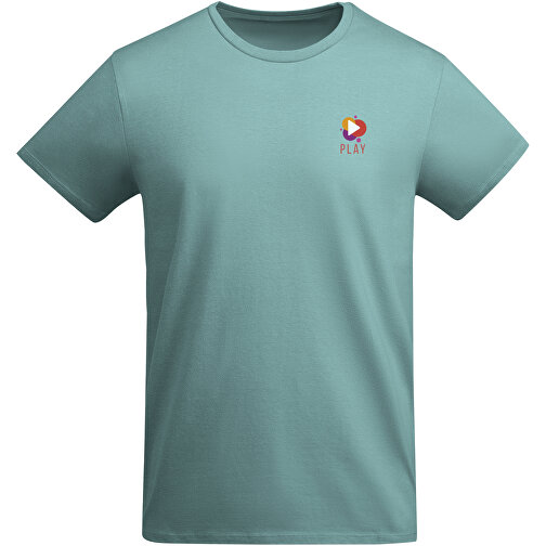 Breda T-Shirt Für Kinder , dusty blue, Single jersey Strick 100% Bio Baumwolle, 175 g/m2, 3/4, , Bild 2