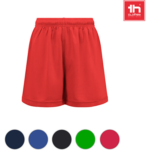 THC MATCH KIDS. Sport-Shorts Für Kinder , limette, Recyceltes Polyester, 8, , Bild 4