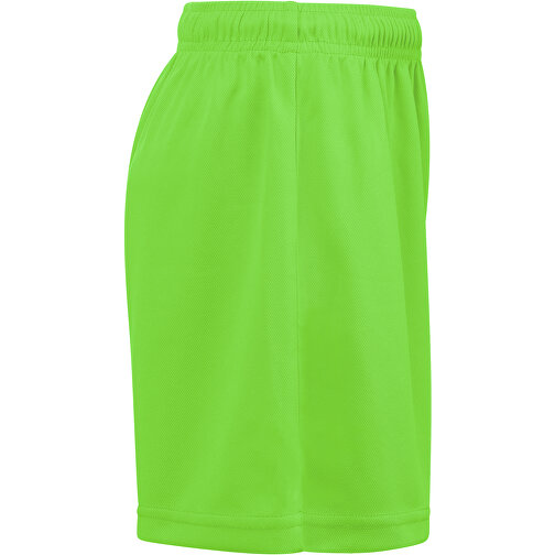 THC MATCH KIDS. Sport-Shorts Für Kinder , limette, Recyceltes Polyester, 6, , Bild 3