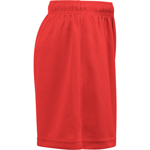 THC MATCH KIDS. Sport-Shorts Für Kinder , rot, Recyceltes Polyester, 4, , Bild 3