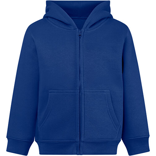 THC AMSTERDAM KIDS. Kinderjacken , königsblau, Amerikanisches Fleece, recyceltes Polyester, 8, , Bild 1