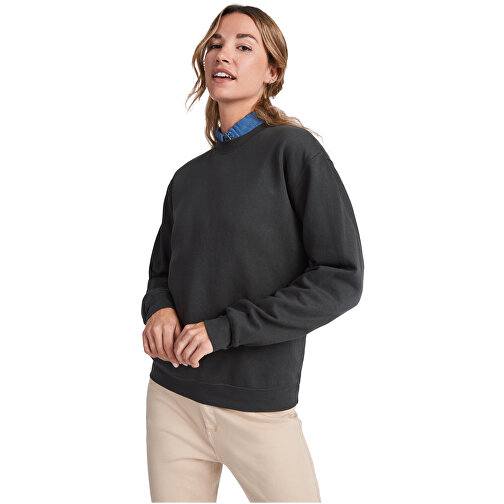 Clasica Sweatshirt Mit Rundhalsausschnitt Unisex , dunkelgrün, Strick 50% Baumwolle, 50% Polyester, 280 g/m2, 2XL, , Bild 6