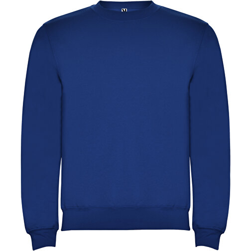 Clasica Sweatshirt Mit Rundhalsausschnitt Unisex , royal, Strick 50% Baumwolle, 50% Polyester, 280 g/m2, S, , Bild 1