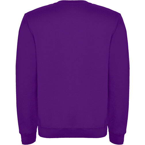 Clasica Sweatshirt Mit Rundhalsausschnitt Unisex , lila, Strick 50% Baumwolle, 50% Polyester, 280 g/m2, L, , Bild 3