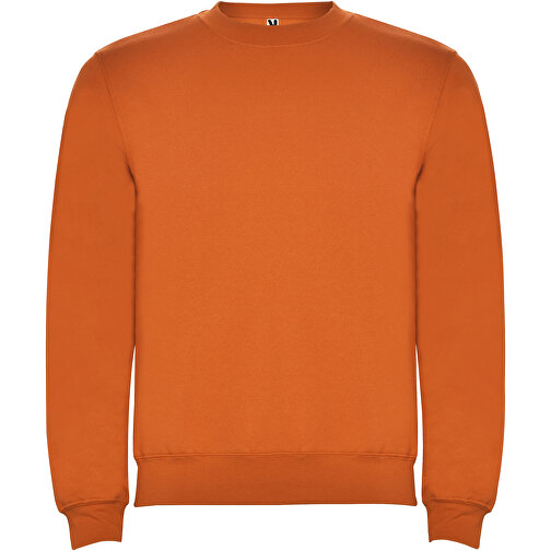 Clasica Sweatshirt Mit Rundhalsausschnitt Unisex , orange, Strick 50% Baumwolle, 50% Polyester, 280 g/m2, L, , Bild 1