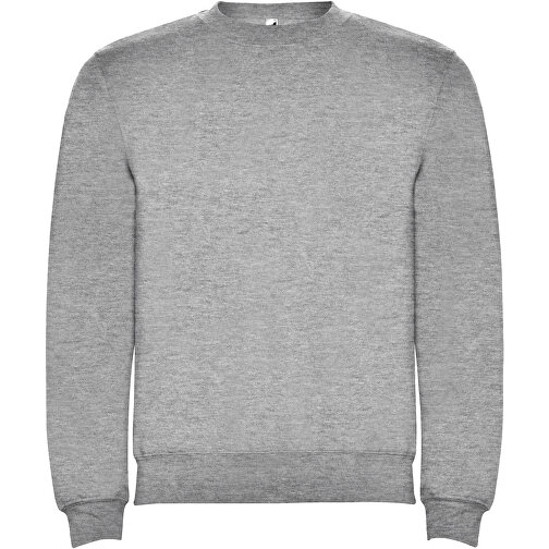 Clasica Sweatshirt Mit Rundhalsausschnitt Unisex , marl grey, Strick 50% Baumwolle, 50% Polyester, 280 g/m2, 2XL, , Bild 1