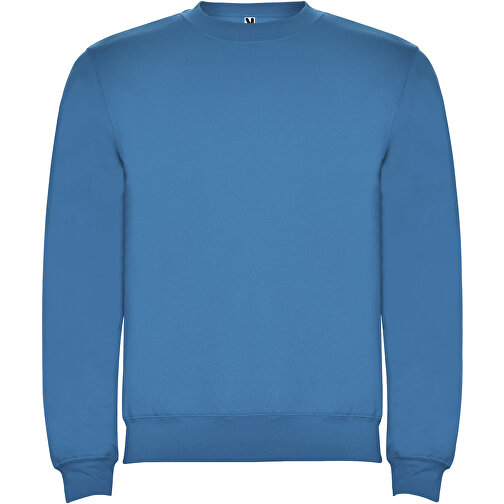 Clasica Sweatshirt Mit Rundhalsausschnitt Unisex , ozeanblau, Strick 50% Baumwolle, 50% Polyester, 280 g/m2, XL, , Bild 1