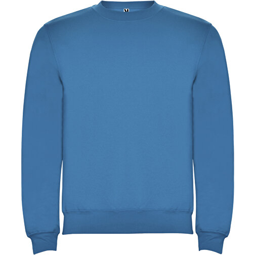 Clasica Sweatshirt Mit Rundhalsausschnitt Unisex , ozeanblau, Strick 50% Baumwolle, 50% Polyester, 280 g/m2, L, , Bild 1