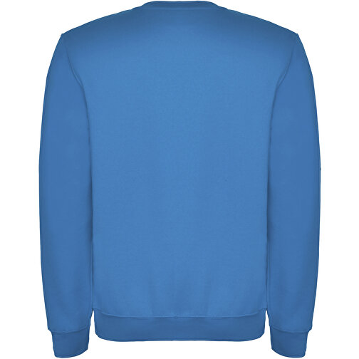 Clasica Sweatshirt Mit Rundhalsausschnitt Unisex , ozeanblau, Strick 50% Baumwolle, 50% Polyester, 280 g/m2, M, , Bild 3