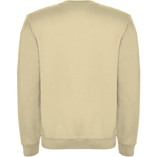 Clasica Sweatshirt Mit Rundhalsausschnitt Unisex , sand meliert, Strick 50% Baumwolle, 50% Polyester, 280 g/m2, 2XL, , Bild 3