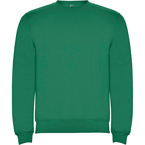 Clasica Sweatshirt Mit Rundhalsausschnitt Für Kinder , kelly green, Strick 50% Baumwolle, 50% Polyester, 280 g/m2, 9/10, , Bild 1