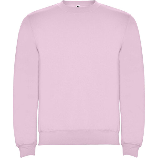 Clasica Sweatshirt Mit Rundhalsausschnitt Für Kinder , hellrosa, Strick 50% Baumwolle, 50% Polyester, 280 g/m2, 9/10, , Bild 1