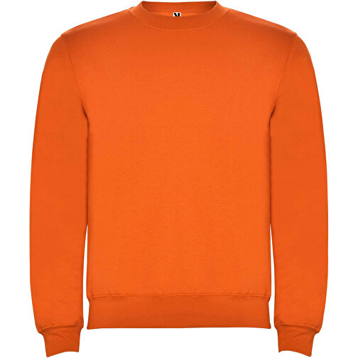 Clasica Sweatshirt Mit Rundhalsausschnitt Für Kinder , orange, Strick 50% Baumwolle, 50% Polyester, 280 g/m2, 9/10, , Bild 1