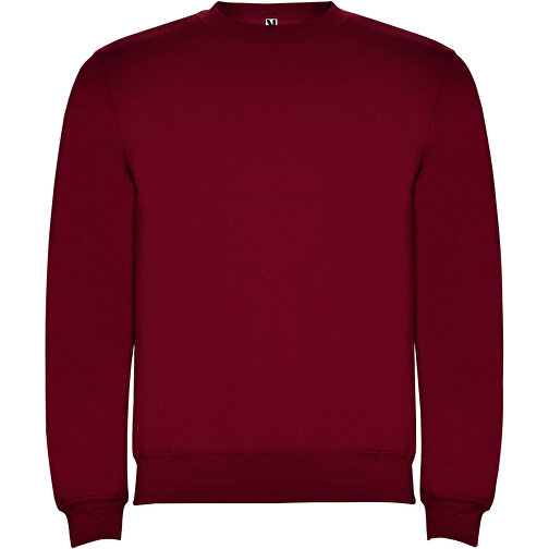 Clasica Sweatshirt Mit Rundhalsausschnitt Für Kinder , garnet, Strick 50% Baumwolle, 50% Polyester, 280 g/m2, 11/12, , Bild 1