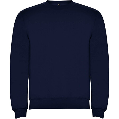 Clasica Sweatshirt Mit Rundhalsausschnitt Für Kinder , navy blue, Strick 50% Baumwolle, 50% Polyester, 280 g/m2, 11/12, , Bild 1