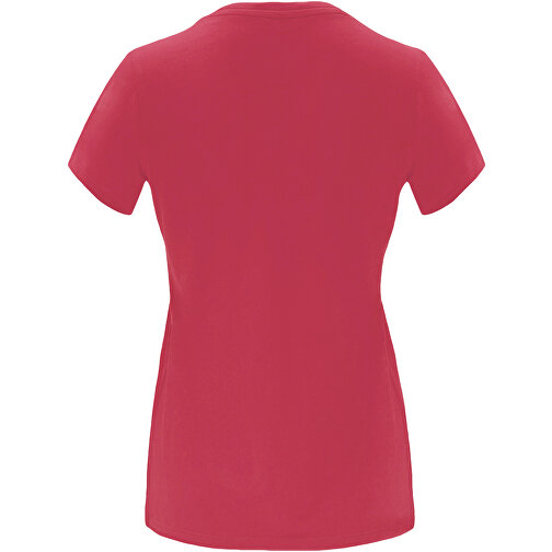 Capri T-Shirt Für Damen , chrysanthemum red, Single jersey Strick 100% Baumwolle, 170 g/m2, XL, , Bild 3