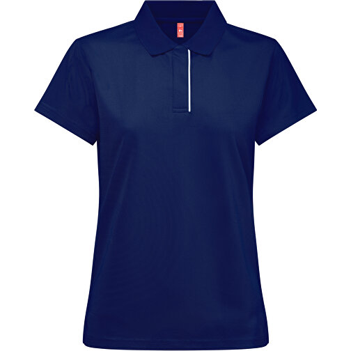 THC DYNAMIC WOMEN. Technisches Poloshirt Für Damen , dunkelblau, Recycletes Polyester, L, , Bild 1