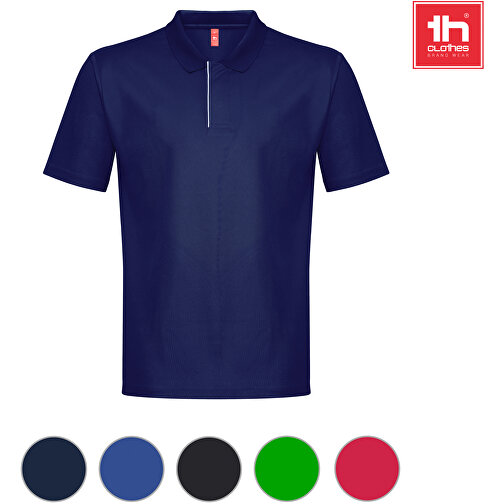 THC DYNAMIC. Technisches Poloshirt Für Herren , limette, Recycletes Polyester, L, , Bild 4