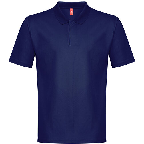 THC DYNAMIC. Technisches Poloshirt Für Herren , dunkelblau, Recycletes Polyester, M, , Bild 1