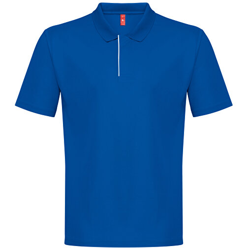 THC DYNAMIC. Technisches Poloshirt Für Herren , königsblau, Recycletes Polyester, XL, , Bild 1