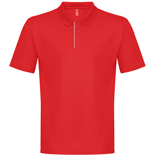 THC DYNAMIC. Technisches Poloshirt Für Herren , rot, Recycletes Polyester, 3XL, , Bild 1