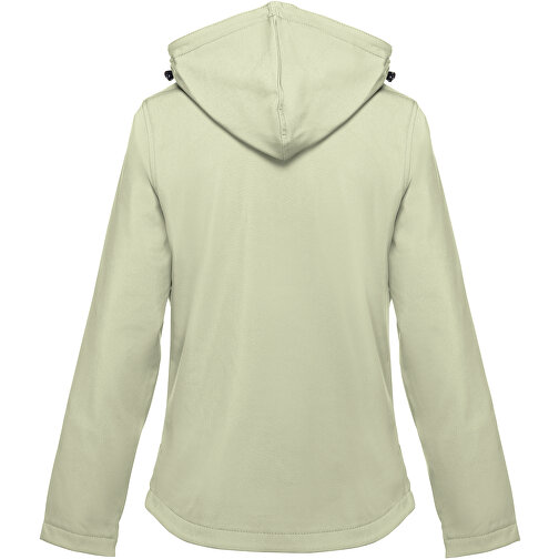 THC ZAGREB WOMEN. Gürtel-Softshell-Jacke Für Damen , pastellgrün, Polyester und Elasthan, S, 66,00cm x 48,00cm (Länge x Breite), Bild 2