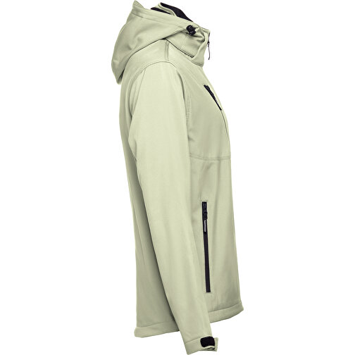 THC ZAGREB. Giacca softshell da uomo in poliestere ed elastan, Immagine 3