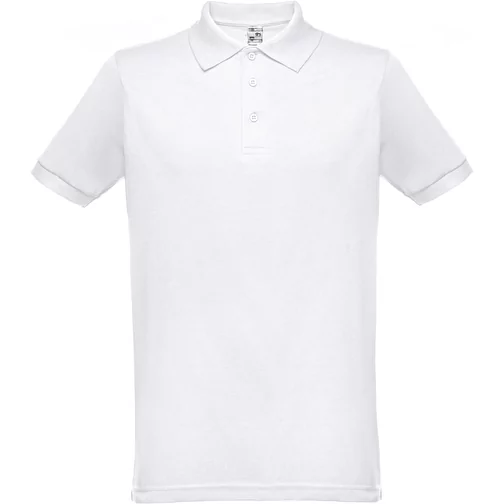 THC BERLIN WH. Polo à manches courtes pour hommes. Couleur blanche, Image 1