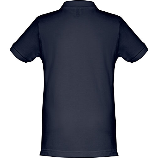 THC ADAM KIDS. Kurzärmeliges Baumwoll-Poloshirt Für Kinder (unisex) , blau, 100% Baumwolle, 8, 54,00cm x 40,00cm (Länge x Breite), Bild 2