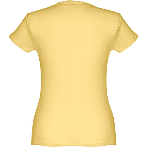 THC SOFIA 3XL. Damen T-shirt , digital gelb, 100% Baumwolle, 3XL, 70,00cm x 56,00cm (Länge x Breite), Bild 2