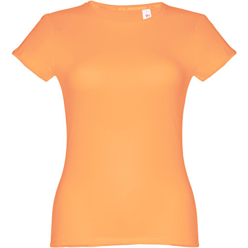 THC SOFIA 3XL. Damen T-shirt , korallenorange, 100% Baumwolle, 3XL, 70,00cm x 56,00cm (Länge x Breite), Bild 1
