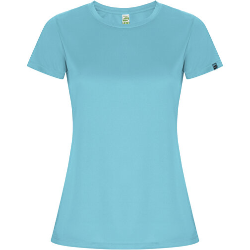 Imola Sport T-Shirt Für Damen , türkis, Interlock Strick 50% Recyceltes Polyester, 50% Polyester, 135 g/m2, M, , Bild 1