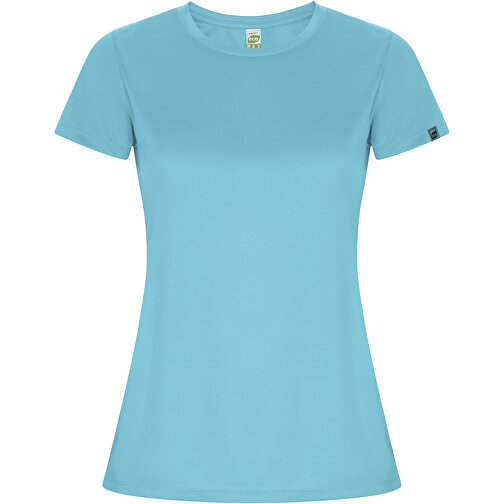 Imola Sport T-Shirt Für Damen , türkis, Interlock Strick 47% Recyceltes Polyester, 53% Polyester, 135 g/m2, M, , Bild 1