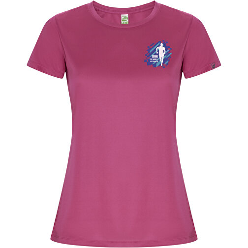 Imola Sport T-Shirt Für Damen , rossette, Interlock Strick 47% Recyceltes Polyester, 53% Polyester, 135 g/m2, S, , Bild 2