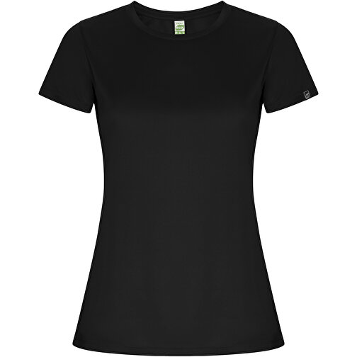 Imola Sport T-Shirt Für Damen , schwarz, Interlock Strick 50% Recyceltes Polyester, 50% Polyester, 135 g/m2, L, , Bild 1
