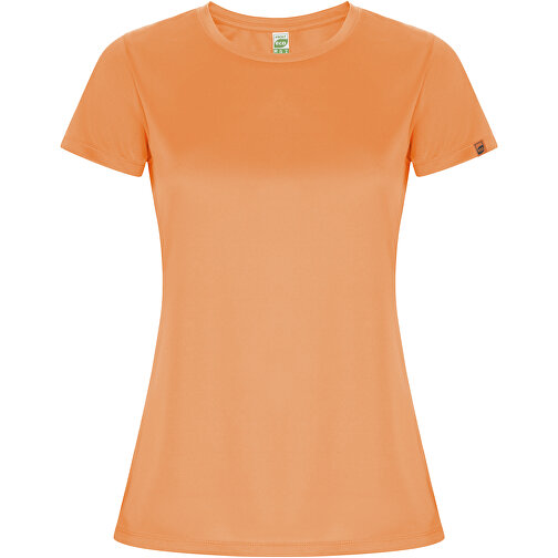 Imola Sport T-Shirt Für Damen , fluor orange, Interlock Strick 50% Recyceltes Polyester, 50% Polyester, 135 g/m2, L, , Bild 1