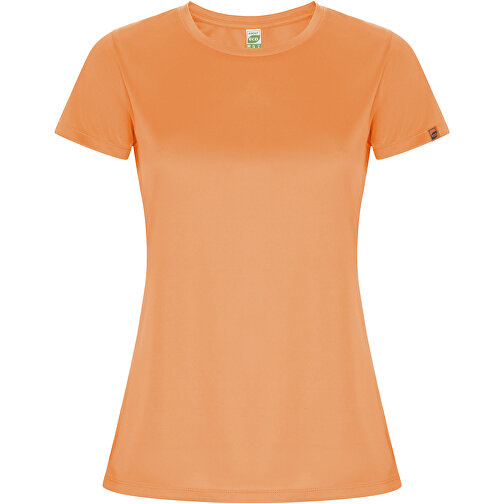 Imola Sport T-Shirt Für Damen , fluor orange, Interlock Strick 47% Recyceltes Polyester, 53% Polyester, 135 g/m2, L, , Bild 1