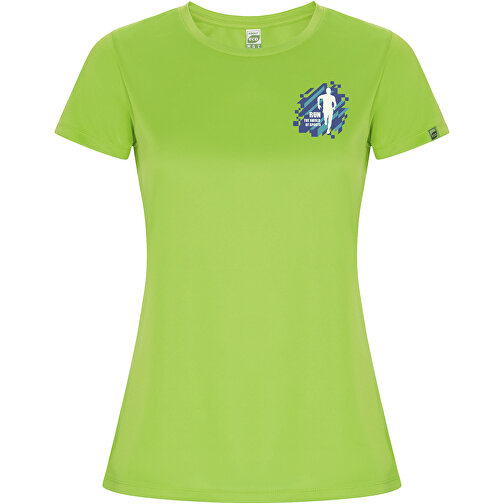 Imola Sport T-Shirt Für Damen , lime / green lime, Interlock Strick 47% Recyceltes Polyester, 53% Polyester, 135 g/m2, L, , Bild 2