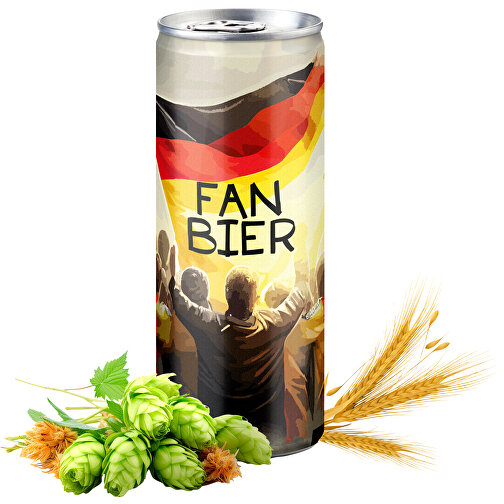 Lys øl i en slank dåse, delikat bitter og let maltet til EM i fodbold 2024, Billede 1