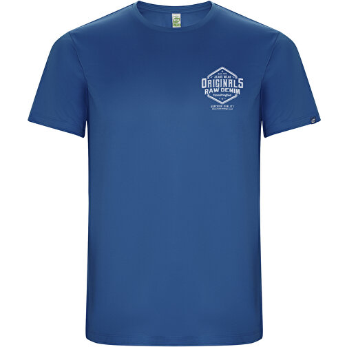 Imola Sport T-Shirt Für Herren , royal, Interlock Strick 50% Recyceltes Polyester, 50% Polyester, 135 g/m2, L, , Bild 2
