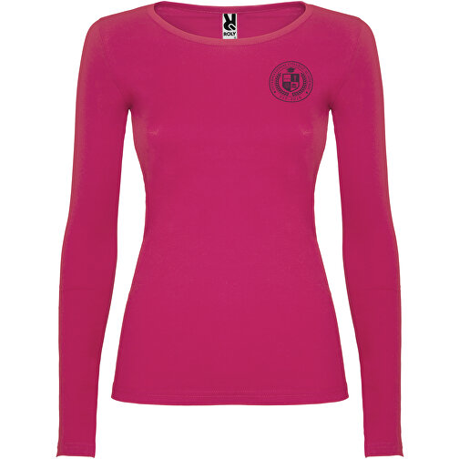 Extreme Langarmshirt Für Damen , rossette, Single jersey Strick 100% Baumwolle, 160 g/m2, M, , Bild 2
